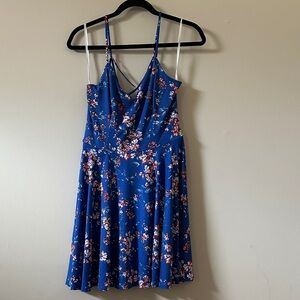 Fortune + Ivy Vibrant Blue Dress